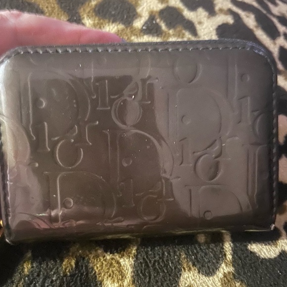 Beautiful Dior zip around wallet brown with Dior all over it - Picture 2 of 7